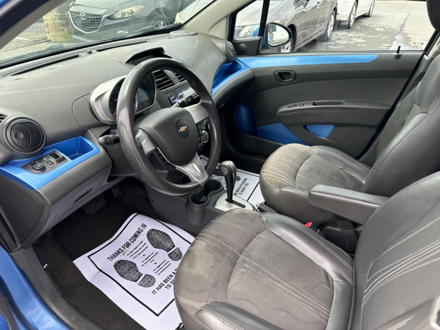 2015 BLUE Chevrolet Spark 1LT CVT (KL8CD6S92FC) with an 1.2L L4 16V DOHC engine, Continuously Variable Transmission transmission, located at 1254 Manheim Pike, Lancaster, PA, 17601, (717) 393-9133, 40.062870, -76.323273 - Photo#8